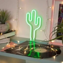 Neon LED Cactus Con Batteria VerdeAA - LR6AA - LR6 -Negozio al dettaglio Paulmann 10473819 5