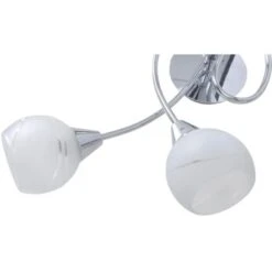 Lampada Da Soffitto Con Paralume In Vetro Per 5 Lampadine E14 VidaXL 10 Lampada Da Soffitto Con Paralume In Vetro Per 5 Lampadine E14 VidaXL -Negozio al dettaglio Paulmann 1182707 4