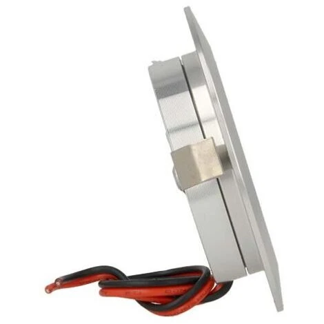 Mini Faretto Led Da Incasso Rotondo 3W AC/DC 12V DC 24V Bianco Neutro Foro 50mm Colore Alluminio Satinato 5 Mini Faretto Led Da Incasso Rotondo 3W AC/DC 12V DC 24V Bianco Neutro Foro 50mm Colore Alluminio Satinato - immagine 3