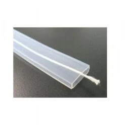 Tubo Silicone Guaine Gomma Flessibile Per Strip Bobina Striscia Led Da 10mm IP67 1 Metro