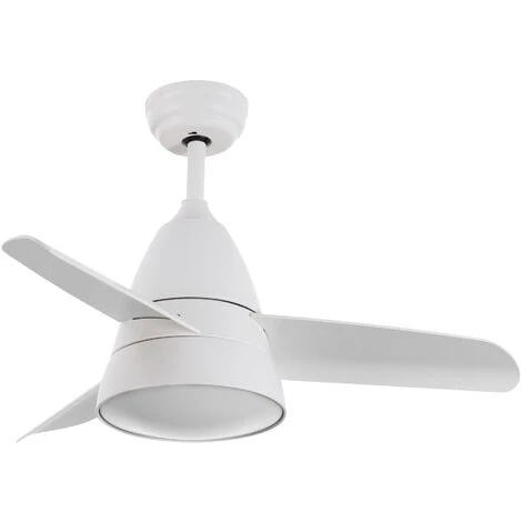 Ventilatore LED Da Soffitto Industrial Bianco 91cm Motore DC Selezionabile (Caldo-Naturale-Freddo) 165º 3 Ventilatore LED Da Soffitto Industrial Bianco 91cm Motore DC Selezionabile (Caldo-Naturale-Freddo) 165º