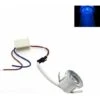 Faretto Led 1w A Incasso Silver Punto Luce Colore Blu