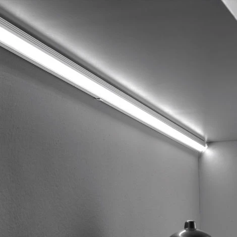 Profilo Angolare Alluminio Gea Led Gstp21 Grigio 2mt Strip Led Interno 5 Profilo Angolare Alluminio Gea Led Gstp21 Grigio 2mt Strip Led Interno - immagine 3