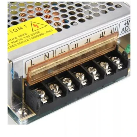 ALIMENTATORE TRASFORMATORE 220V STABILIZZATO 12V TRIMMER PER LED TELECAMERA 30A 7 ALIMENTATORE TRASFORMATORE 220V STABILIZZATO 12V TRIMMER PER LED TELECAMERA 30A - immagine 5