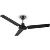 Klarstein Spin Doctor Ventilatore Da Soffitto 122cm 55W 3 Pale D'acciaio Inox Nero -Negozio al dettaglio Paulmann 13295550 1