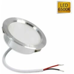 Faretto Led 3 W Luce Bianca A Incasso Rotondo Opaco Bordo Argento -Negozio al dettaglio Paulmann 13756952 3