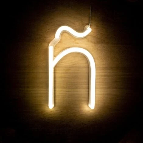 Lettere LED Neon Ñ 3 Lettere LED Neon Ñ