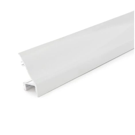 Profilo Alluminio Per Striscia LED Installazione Muri - Diffusore Latteo X 1M (SU-W001) 5 Profilo Alluminio Per Striscia LED Installazione Muri - Diffusore Latteo X 1M (SU-W001) - immagine 3