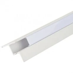 Profilo Alluminio Per Striscia LED Installazione Soffitti Diffusore Latteo X 1M (SU-A4535) -Negozio al dettaglio Paulmann 16942319 3