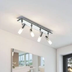 Lindby Applique Da Bagno Zela A 4 Luci, Lunga 53 Cm -Negozio al dettaglio Paulmann 17401113 3