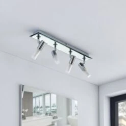 Lindby Applique Da Bagno Zela A 4 Luci, Lunga 53 Cm -Negozio al dettaglio Paulmann 17401113 4