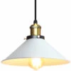 Lampadario Industriale Retrò A Sospensione Creativa Per Camera Da Letto Cafe Bar Office Bianco 220MM 1 Lampadario Industriale Retrò A Sospensione Creativa Per Camera Da Letto Cafe Bar Office Bianco 220MM -Negozio al dettaglio Paulmann 19297207 1