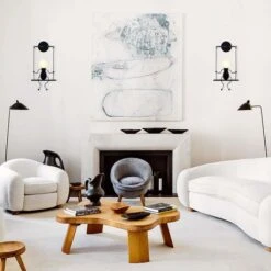 Swing Decor Plafoniere Cartoon Forma Umana Applique Da Parete Creativa Applique Moderna In Metallo Per Soggiorno Camera Da Letto Camera Dei Bambini Nero -Negozio al dettaglio Paulmann 19297987 3