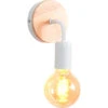 Lampada Da Parete Bianca E27 Lampadario Moderno Semplicità Lampada Da Parete Led In Legno Per Camera Dei Bambini Camera Da Letto Bar Hotel (Senza Lampadina) 1 Lampada Da Parete Bianca E27 Lampadario Moderno Semplicità Lampada Da Parete Led In Legno Per Camera Dei Bambini Camera Da Letto Bar Hotel (Senza Lampadina) -Negozio al dettaglio Paulmann 19303686 1