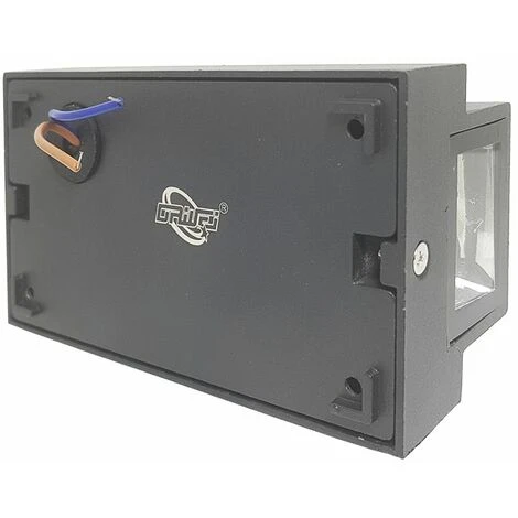 Applique LED Lampada Da Parete Nero Esterno 10W Doppia Luce Sopra Sotto Naturale 6 Applique LED Lampada Da Parete Nero Esterno 10W Doppia Luce Sopra Sotto Naturale - immagine 4