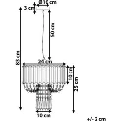 Lampadario Candeliere In Color Fumè Adorn -Negozio al dettaglio Paulmann 19947601 3