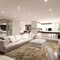 Faretti LED Ad Incasso Orientabili E Dimmerabili, Include 5 Lampadine GU10 Da 5W, Luce Calda 3000K, 400Lm, Foro Incasso à˜ 68mm, Set Da 5 Luci Da Soffitto, Metallo Color Nickel Opaco, 230V, IP23 -Negozio al dettaglio Paulmann 20100709 5