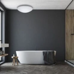 Plafoniera LED Da Soffitto, Lampada Moderna Resistente All'acqua Per L'illuminazione Da Interno, Luce Bianca, Corpo Metallo E Plastica Color Bianco, Circuito Piastrine 15W 230V IP44 10 Plafoniera LED Da Soffitto, Lampada Moderna Resistente All'acqua Per L'illuminazione Da Interno, Luce Bianca, Corpo Metallo E Plastica Color Bianco, Circuito Piastrine 15W 230V IP44 -Negozio al dettaglio Paulmann 20100737 4