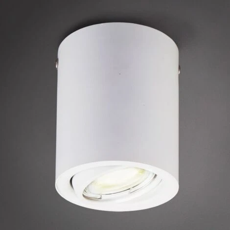 B.K.Licht Plafoniera Led Con Lampadina GU10 Inclusa Orientabile, Luce Calda 3000K, 5W, 400 Lm, Lampada Da Soffitto Rotonda In Metallo Colore Bianco, Faretto Da Soffitto Per Cucina, Corridoio 230V IP20 4 B.K.Licht Plafoniera Led Con Lampadina GU10 Inclusa Orientabile, Luce Calda 3000K, 5W, 400 Lm, Lampada Da Soffitto Rotonda In Metallo Colore Bianco, Faretto Da Soffitto Per Cucina, Corridoio 230V IP20 - immagine 2