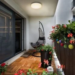 B.K.Licht Plafoniera LED, Lampadario Bagno A Luce Calda 3000K, LED Integrati 13W, 1500 Lm, Lampada Da Soffitto Resistente Agli Schizzi D’acqua IP54, Plafoniera Moderna Diametro 22cm, Plastica, 230V 10 B.K.Licht Plafoniera LED, Lampadario Bagno A Luce Calda 3000K, LED Integrati 13W, 1500 Lm, Lampada Da Soffitto Resistente Agli Schizzi D’acqua IP54, Plafoniera Moderna Diametro 22cm, Plastica, 230V -Negozio al dettaglio Paulmann 20100857 4