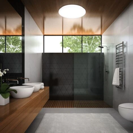 B.K.Licht Plafoniera LED, Lampada Da Soffitto O Parete Per Bagno, Luce Bianca Naturale 4000K, LED Integrati 12W, 1200Lm, Ø29cm, Resistente Agli Schizzi D’acqua IP44, Plafoniera Moderna, Plastica 230V 6 B.K.Licht Plafoniera LED, Lampada Da Soffitto O Parete Per Bagno, Luce Bianca Naturale 4000K, LED Integrati 12W, 1200Lm, Ø29cm, Resistente Agli Schizzi D’acqua IP44, Plafoniera Moderna, Plastica 230V - immagine 4