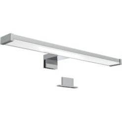 Lampada Da Specchio LED, Luce Bianca Neutra 4000K, Larghezza 40 Cm, LED Integrati 7W, 600Lm, Lampada Per Bagno, Illuminazione Pensile Bagno, Luce Per Il Trucco, Plastica, IP44, 230V