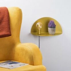 Lampada A Parete Shelfie - Applique - Con Mensola, Porta Oggetti - Per Soggiorno, Camera - Oro In Metallo, 40 X 20 X 20 Cm, 1 X E27, Max 100W 10 Lampada A Parete Shelfie - Applique - Con Mensola, Porta Oggetti - Per Soggiorno, Camera - Oro In Metallo, 40 X 20 X 20 Cm, 1 X E27, Max 100W -Negozio al dettaglio Paulmann 20211947 4