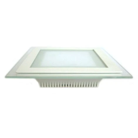 Faretto Led 6W Pannello Vetro Incasso Quadrato Luce Fredda 6400k 4 Faretto Led 6W Pannello Vetro Incasso Quadrato Luce Fredda 6400k - immagine 2