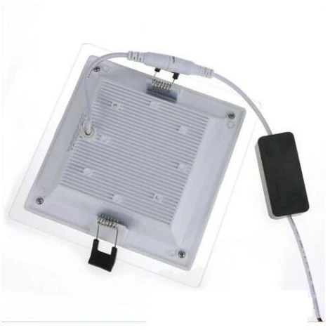 Faretto Led 18W Pannello Vetro Incasso Quadrato Luce Fredda 6400k 4 Faretto Led 18W Pannello Vetro Incasso Quadrato Luce Fredda 6400k - immagine 2
