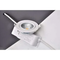 Faretto Da Incasso Da 8W LED Dimmerabile E Equivalente A 70W Bianco Caldo 2700K - Bianco -Negozio al dettaglio Paulmann 20417441 3