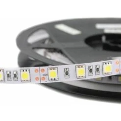Striscia Led Luce Fredda Smd 5050 Con Alimentatore 5M Metri 300 Led Bianca -Negozio al dettaglio Paulmann 20649790 4