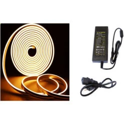 Striscia LED 12V Neon 5M Luce Naturale Impermeabile Flessibile Alimentatore -Negozio al dettaglio Paulmann 20990629 4