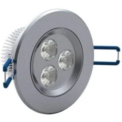 12X Faretto Led Rotondo 3W A Molla Faro Ad Incasso Luce Bianca Fredda Con Alette -Negozio al dettaglio Paulmann 22000560 3