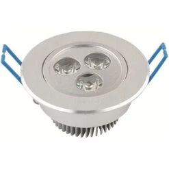 12X Faretto Led Rotondo 3W A Molla Faro Ad Incasso Luce Bianca Fredda Con Alette -Negozio al dettaglio Paulmann 22000560 4