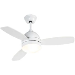 QAZQA + Ventilatori Da Soffitto Rotar - Moderno - Legno,Acciaio,Plastico - Bianco/Marrone - Tondo Max. 2 X Watt 9 QAZQA + Ventilatori Da Soffitto Rotar - Moderno - Legno,Acciaio,Plastico - Bianco/Marrone - Tondo Max. 2 X Watt -Negozio al dettaglio Paulmann 23954020 4