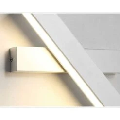 Lampada Da Parete A Led Moderna 12W Design Creativo Applique Da Parete Bianca Calda Interna Rotazione A 360 Gradi Lampada A Muro Per Camera Da Letto Soggiorno Ufficio Corridoio (Bianco) -Negozio al dettaglio Paulmann 24452221 4