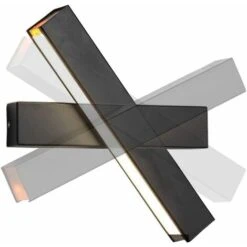 Lampada Da Parete A Led Moderna 12W Design Creativo Applique Da Parete Bianca Calda Interna Rotazione A 360 Gradi Lampada A Muro Per Camera Da Letto Soggiorno Ufficio Corridoio (Bianco) -Negozio al dettaglio Paulmann 24452221 5