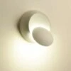 Applique Da Parete Girevole A 360 Gradi Lampada A Muro Creativa Luce A Muro A Led Moderna Per Comodino Corridoio Scala Soggiorno Camera Da Letto (Bianco) -Negozio al dettaglio Paulmann 24452249 1