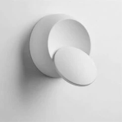 Applique Da Parete Girevole A 360 Gradi Lampada A Muro Creativa Luce A Muro A Led Moderna Per Comodino Corridoio Scala Soggiorno Camera Da Letto (Bianco) -Negozio al dettaglio Paulmann 24452249 5