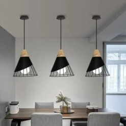 Lampadari A Sospensione In Metallo Retrò Gabbia In Metallo E27 Plafoniere, Lampadario Moderna Lampadari A Sospensione Vintage Luce Pendente Creativa Nera 9 Lampadari A Sospensione In Metallo Retrò Gabbia In Metallo E27 Plafoniere, Lampadario Moderna Lampadari A Sospensione Vintage Luce Pendente Creativa Nera -Negozio al dettaglio Paulmann 24452389 3
