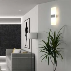 Applique Da Parete A Led Semplice Lampada Da Parete Interni 12W Up Down Applique Da Parete Moderna In Acrilico Per Soggiorno Camera Da Letto Corridoio Scale Balcone Bianco Caldo 11 Applique Da Parete A Led Semplice Lampada Da Parete Interni 12W Up Down Applique Da Parete Moderna In Acrilico Per Soggiorno Camera Da Letto Corridoio Scale Balcone Bianco Caldo -Negozio al dettaglio Paulmann 24453532 5