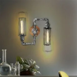 Lampada A Parete Douby II - Applique - Da Soggiorno, Camera - Nero, Argento In Metallo, 34 X 12 X 30 Cm, 1 X E27, Max 100W -Negozio al dettaglio Paulmann 24808618 5