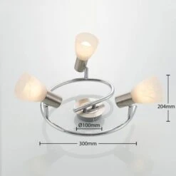 ELC Kamiran Spot LED A 3 Luci -Negozio al dettaglio Paulmann 26965006 3