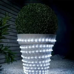 Tubo Luci Led Per Addobbi Natale 30 Metri Luce Bianco Fredda Interno Ed Esterno -Negozio al dettaglio Paulmann 26978049 3