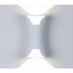 Applique LED Lampada Da Parete Doppia Luce Esterbo 10W Bianco Moderno FD-7