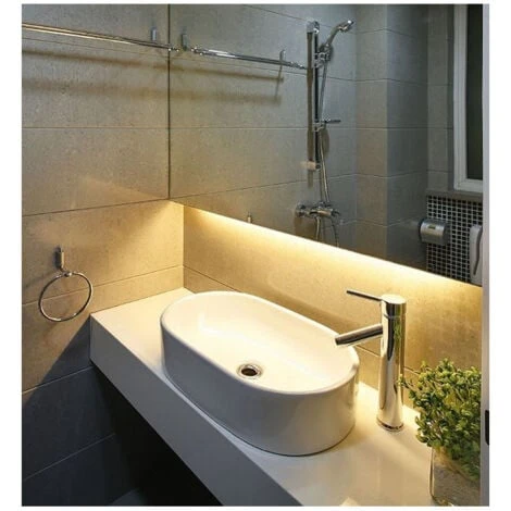 Striscia LED In Alluminio 1M Bianco Caldo IP65 + Trasformatore Offerti 6 Striscia LED In Alluminio 1M Bianco Caldo IP65 + Trasformatore Offerti - immagine 4