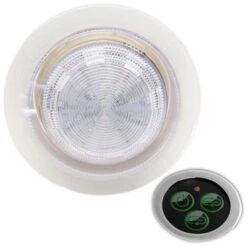 Posto Impermeabile Incorporata 110mm O Ip68 RGB + Pulsante Di Controllo E Trasformatore Per Bagno Di Vapore E Bagno