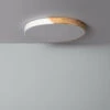 Plafoniera LED 36W Circolare Legno Ø500 Mm CCT Selezionabile Semi-Dari Bianco -Negozio al dettaglio Paulmann 28163857 1