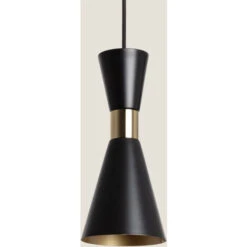 Lampada A Sospensione Metallo Jigger Nero