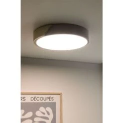 SKLUM Plafoniera A LED Jan Celadón - Madera Natural Ø30 Cm -Negozio al dettaglio Paulmann 28293350 3